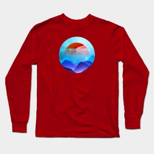 Summer Sun Serene Winter Long Sleeve T-Shirt